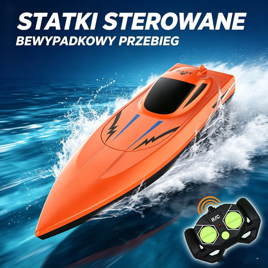✨ Kétmotoros, távirányítású gyorscsónak,🚤 remek ajándék gyerekeknek