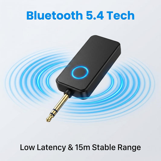 🎧🔄 Univerzális Bluetooth 5.4 vevő-adó 🔋