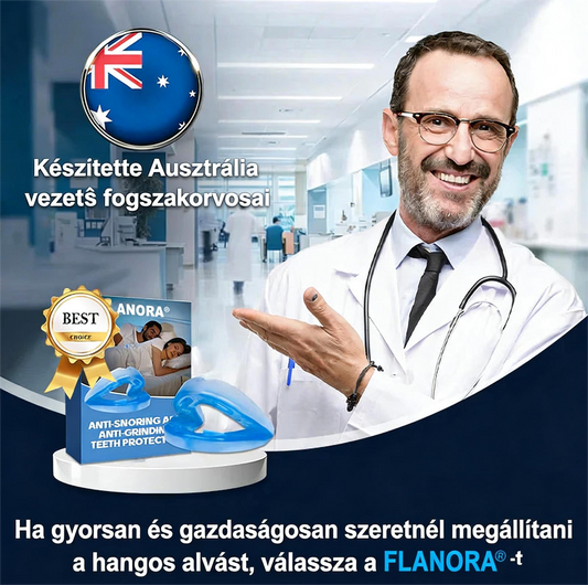 đŽ Flanora horkolĂĄsgĂĄtlĂł eszköz: Csökkentse a horkolĂĄst mĂĄr az elsĆ Ă©jszakĂĄtĂłl! âš