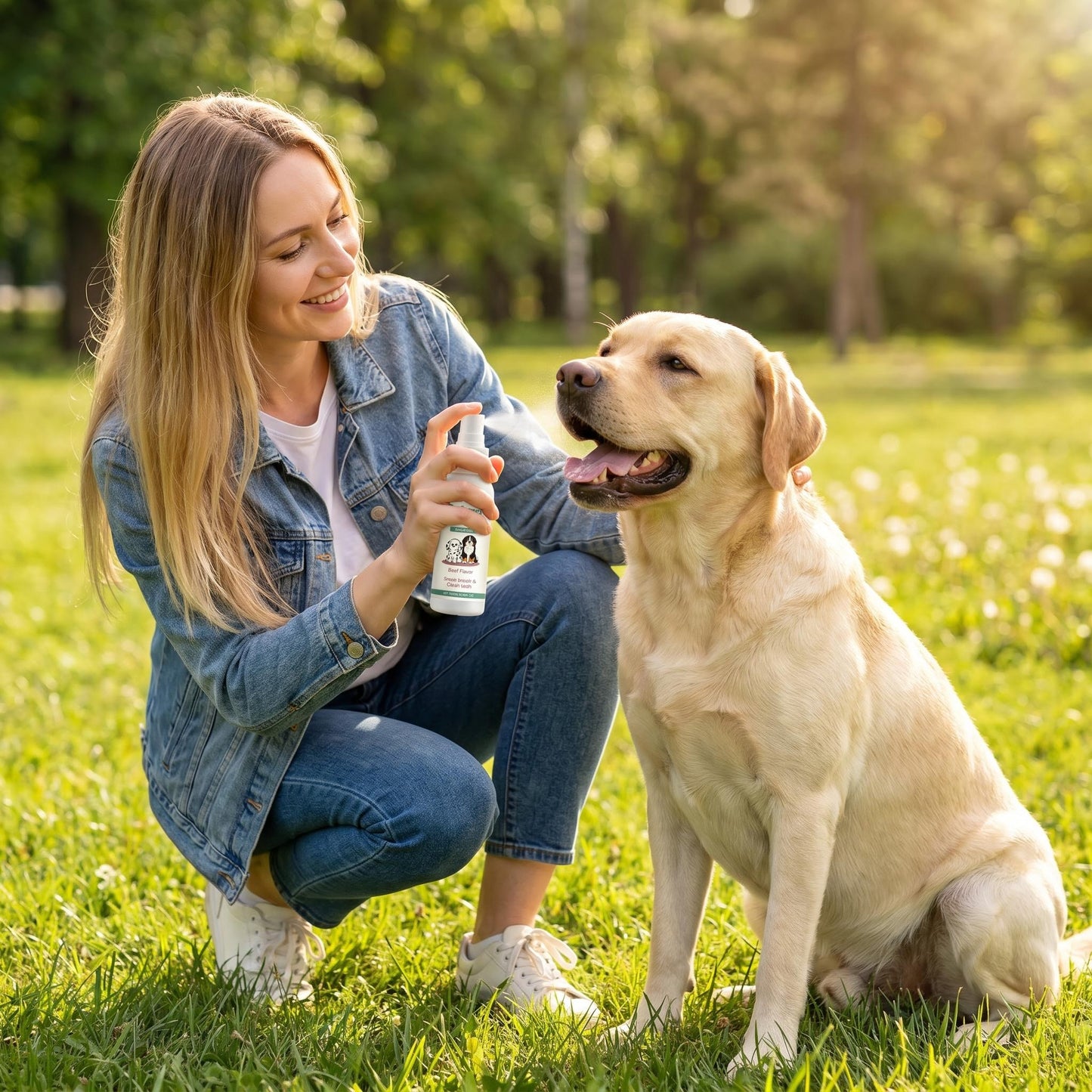 🔥1+1 akció🔥✨Aggódsz kedvenced fogkőjéért és büdös szájáért? 🐾🦷 Kíméletes szájápoló spray háziállatok számára