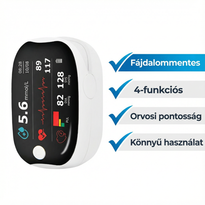 🔥1 vásárol 1 ingyen kap 😍Forró termékek akcióban😀 GlucoSense lézeres vércukorszintmérő a vércukorszint mérésére