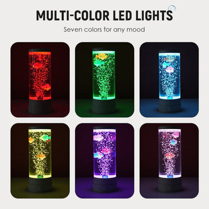 LED-es buborékos akváriumlámpa