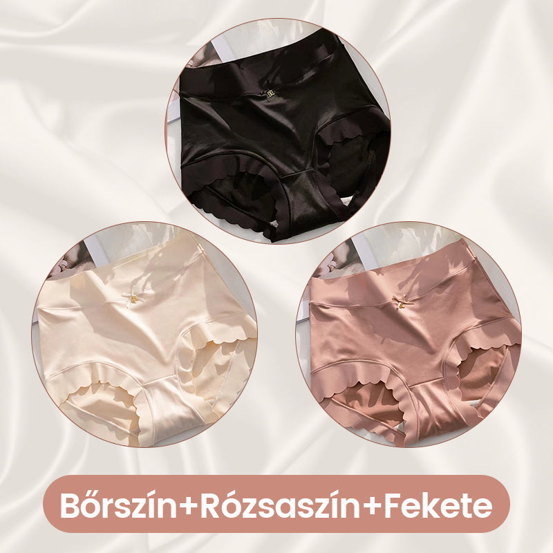 🩲 Antibakteriális női bugyi – nedvességszívó, illatmentes | Selymes anyag, kényelmes – Utánvét 💪