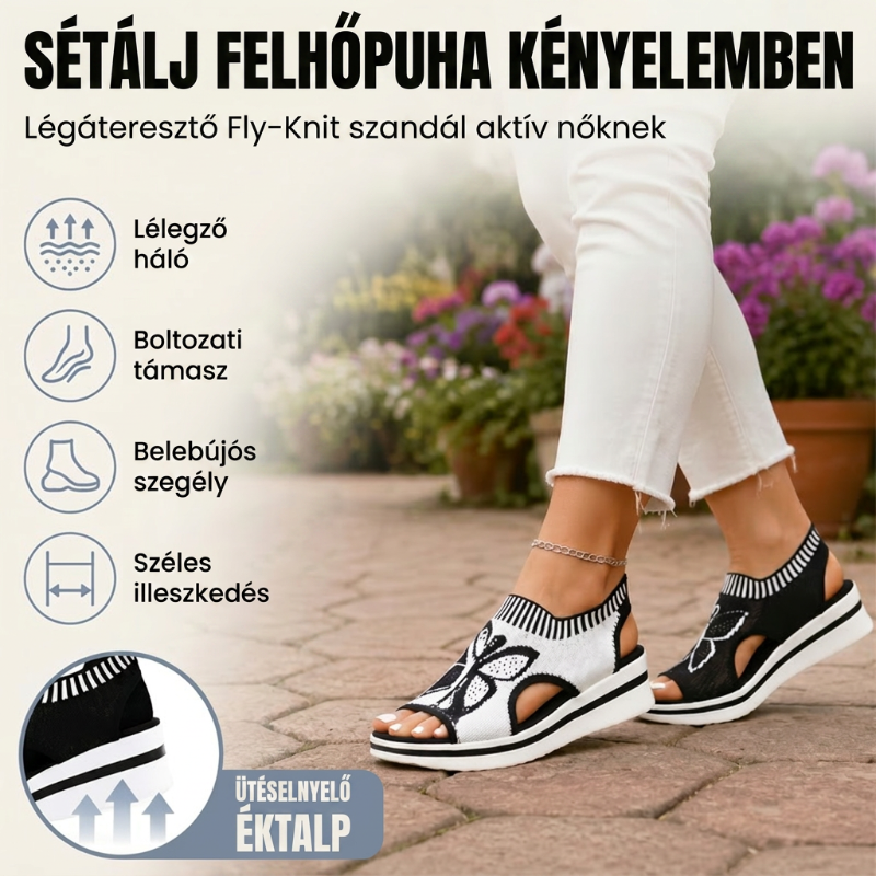 🥵 Kényelmes strandcipőt keresel a nyári kirándulásokhoz? 🦋👡 Női szabadidős, nyitott orrú, vastag talpú strandpapucs 🏖️