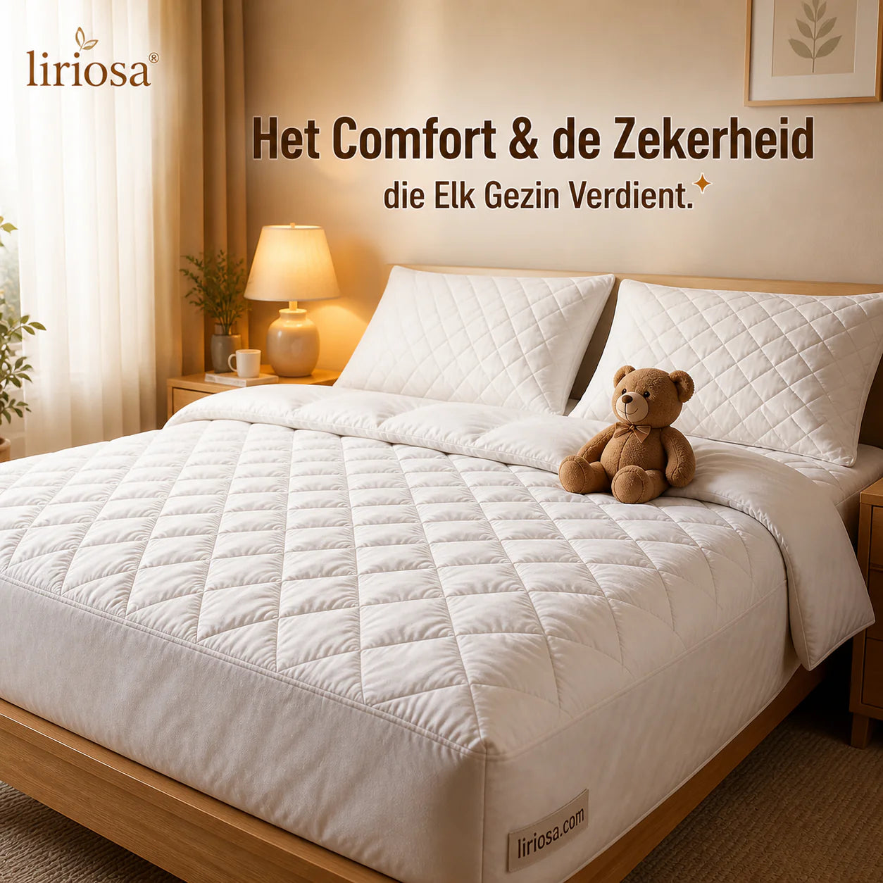 Benne vagy az ágynemű védelmében, és nem akarod, hogy foltok vagy nedvesség tönkretegyék a matracodat? 😌 🛏️ Vízálló, bélelt matracvédő és párnahuzat szett