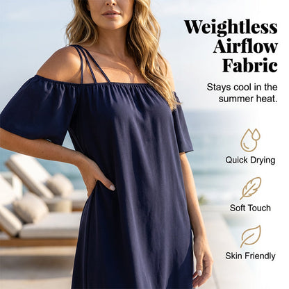 🥰 Egyszerű de stílusos rövid ruhát keresel mindenféle alkalomhoz? 👗 Elegáns, egyszínű miniruha hölgyeknek