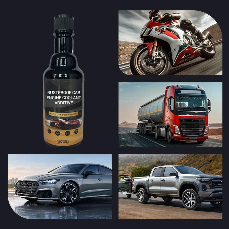 🔥✨ Rozsdamentes autó motor hűtőfolyadék adalék（50% OFF）🚗