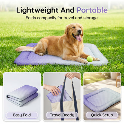 🥵 Kedvenced is szenved a rekkenő hőségben? Hűtő gélszőnyeg háziállatoknak – Nyári hőcsillapító párna, lélegző, nem melegszik át