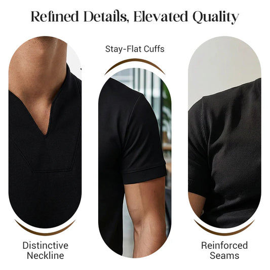 👕✨ Férfi Gentleman’s Business rövid ujjú fitnesz póló – stílus és teljesítmény egyben