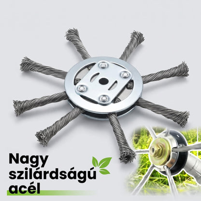 🔥 Cserélhető vágófej fűnyíróhoz / szálvágóhoz – acél vágófej fűnyíráshoz 🌿✂️⚙️
