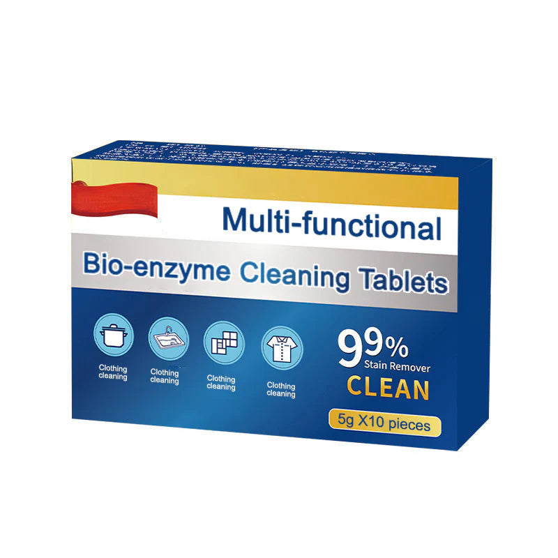 🧼 Bioenzimes Pezsgőtabletta: 99% Folteltávolítás + 10 Percben Tiszta! ✨
