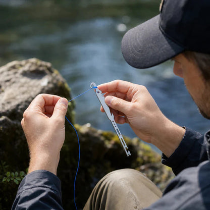 6 az 1-ben rozsdamentes acél horgász-többfunkciós eszköz – horogeltávolító és csomókötő🎣🐟