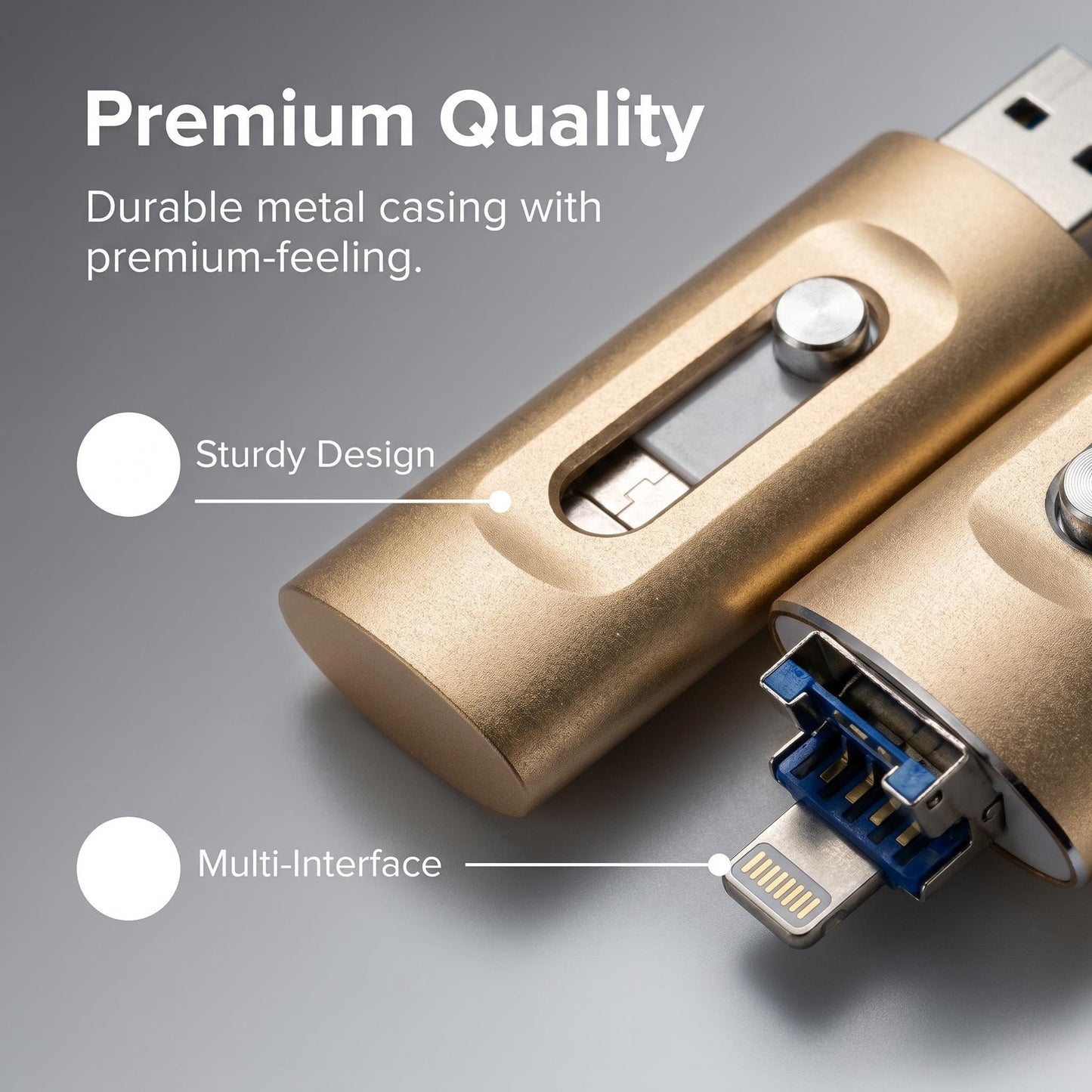 3 az 1-ben univerzális USB-meghajtó