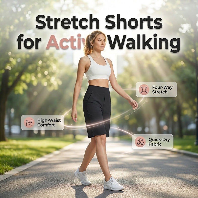 ✨Keresel könnyű nadrágot túrázáshoz és sportoláshoz? 🥾 Kényelmes, rugalmas női túra rövidnadrág