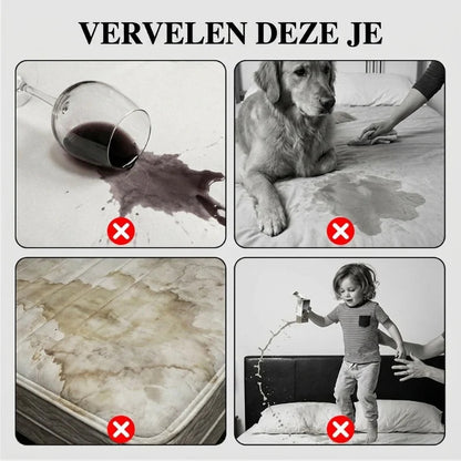 Benne vagy az ágynemű védelmében, és nem akarod, hogy foltok vagy nedvesség tönkretegyék a matracodat? 😌 🛏️ Vízálló, bélelt matracvédő és párnahuzat szett