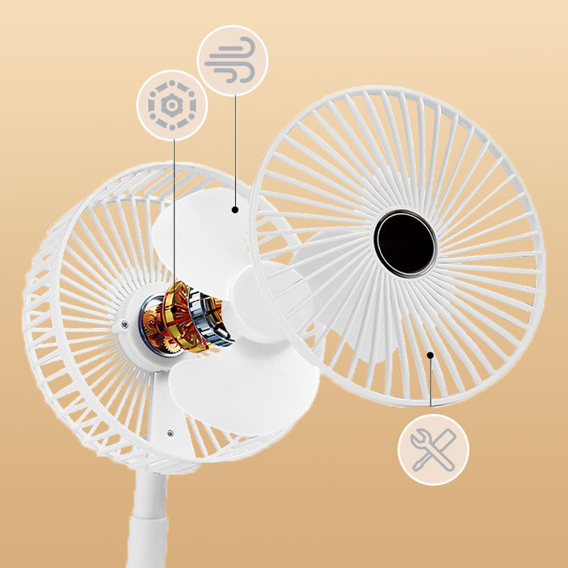 🌬️ Összecsukható, csatlakoztatható ventilátor 🍃