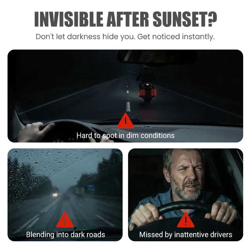 Fényvisszaverő kerékmatricák motorkerékpárokhoz