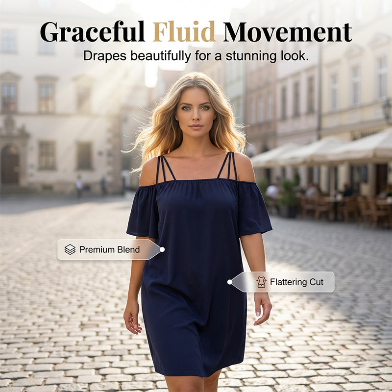 🥰 Egyszerű de stílusos rövid ruhát keresel mindenféle alkalomhoz? 👗 Elegáns, egyszínű miniruha hölgyeknek