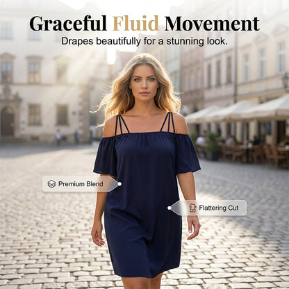 🥰 Egyszerű de stílusos rövid ruhát keresel mindenféle alkalomhoz? 👗 Elegáns, egyszínű miniruha hölgyeknek