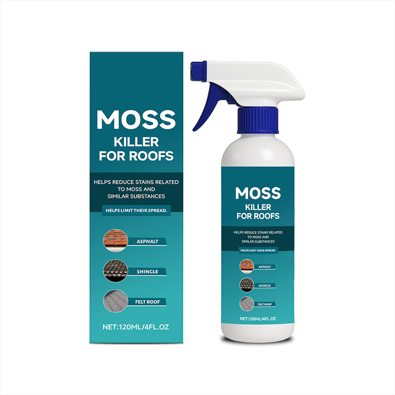 Moha- és algatisztító spray különböző típusú tetőkhöz