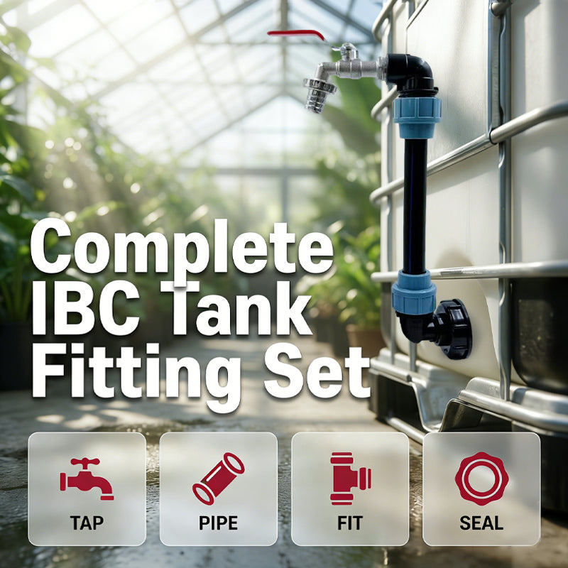 Ez a kis készlet megment minden IBC-tartályos problémádat!☀️ Adapterkészlet IBC‑tartályokhoz✨🔧