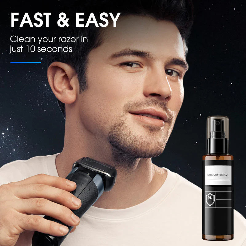 🪒✨ Gyors és alapos tisztító spray borotvapengékhez