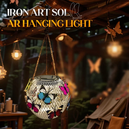 „Art Of Iron” napelemes függőlámpa
