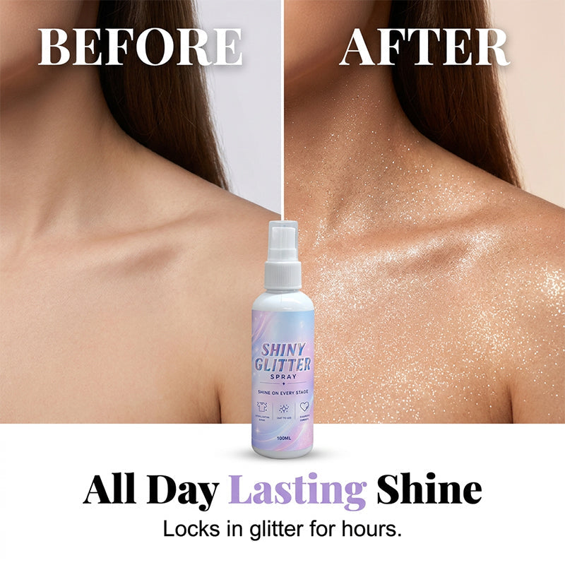 ✨ Unod az unalmas, egyszerű sminket? Body & Hair Glitter Spray – mikroszkopikus méretű csillámpor-részecskék