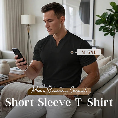 👕✨ Férfi Gentleman’s Business rövid ujjú fitnesz póló – stílus és teljesítmény egyben