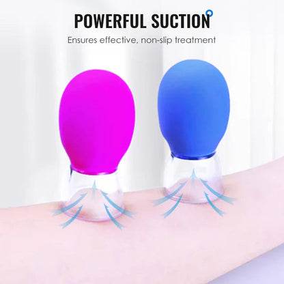 💆‍♀️✨ Üveg és szilikon vákuum-masszázs csészék – otthoni relaxáció és ápolás