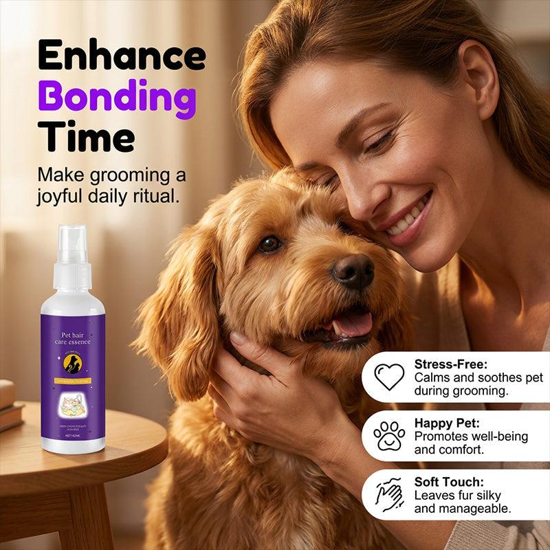 Kedvenced szőre összecsomósodik és nehezen fésülhető? 🐶🐱 Szőrkibontó spray kutyáknak és macskáknak