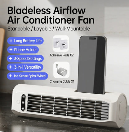 🥵 Otthonodban meleg van és nem szereted a zajos hagyományos ventilátorokat? 🪭 Asztali, lapát nélküli cirkulációs ventilátor
