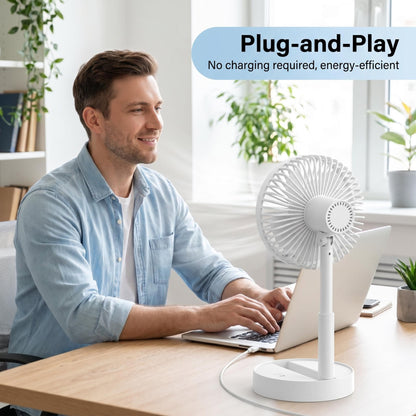 🌬️ Összecsukható, csatlakoztatható ventilátor 🍃