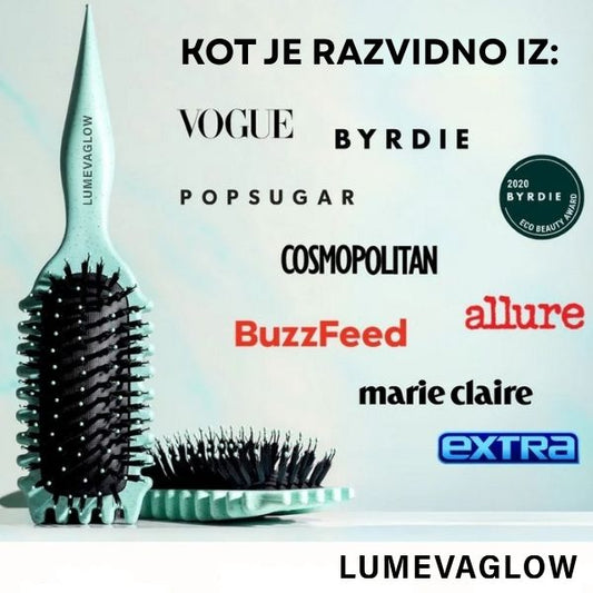 Fésű hullámos és göndör haj kifésüléséhez és a fürtök kiemeléséhez