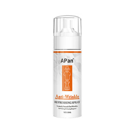 👕 Többé nem kell órákat vasalnod a gyűrött ruháidon! 🔥 Azonnali hatású ránctalanító spray ruhákhoz