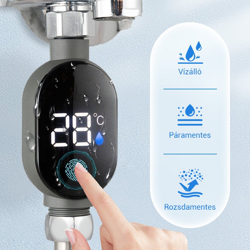 🚿 Zuhanyhőmérő🌡️ – Pontos és biztonságos víz hőmérő mutatás!
