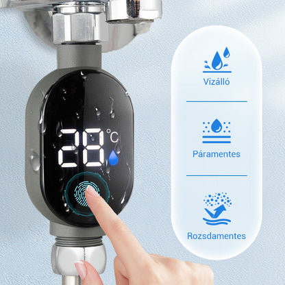 🚿 Zuhanyhőmérő🌡️ – Pontos és biztonságos víz hőmérő mutatás!