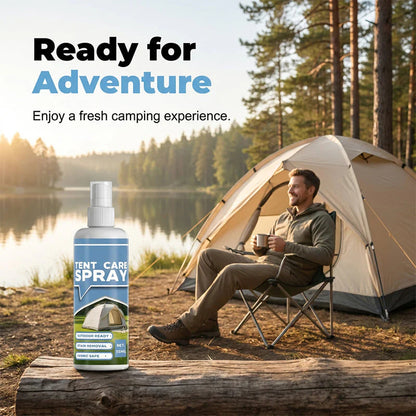 ⛺ Tisztítsd meg és védd a sátradat – Mélytisztító spray outdoor felszerelésekhez – utánvéttel fizethető ✨