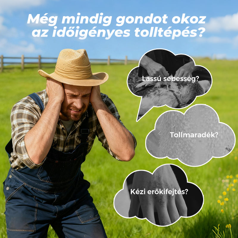 🦆🔥2026 AKCIÓ 🔥🐓Elektromos baromfi tolltépő gép – Egyszerű tolltépés, idő- és energiamegtakarítás!