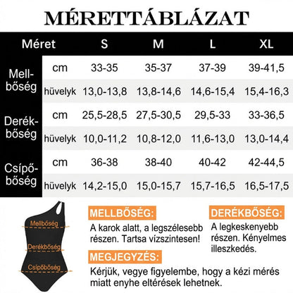 🥰 Egyedi, nőies fürdőruhát keresel a tengerparti nyárhoz? 🔥 S-2XL 🍀 Női Egyvállas Egyrészes Fürdőruha 🏖️👙