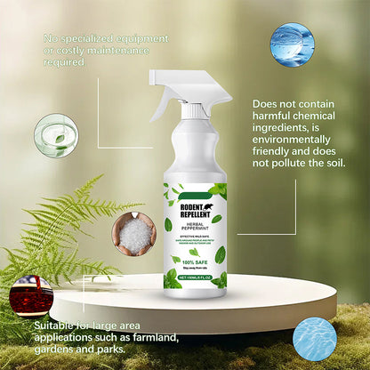 🌿🐭 Természetes borsmentaolajos rágcsálóriasztó spray 💥