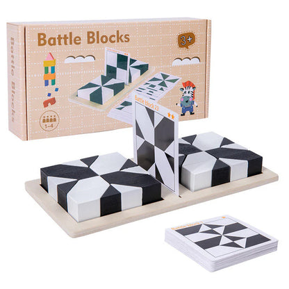 🧩 FEKETE-FEHÉR MONTESSORI PUZZLE | | 3-8 Éves Korosztály | Térbeli Logika Fejlesztő