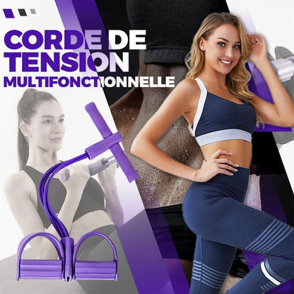 Többfunkciós fitneszszalag – Hatékonyan égeti a hasi zsírt