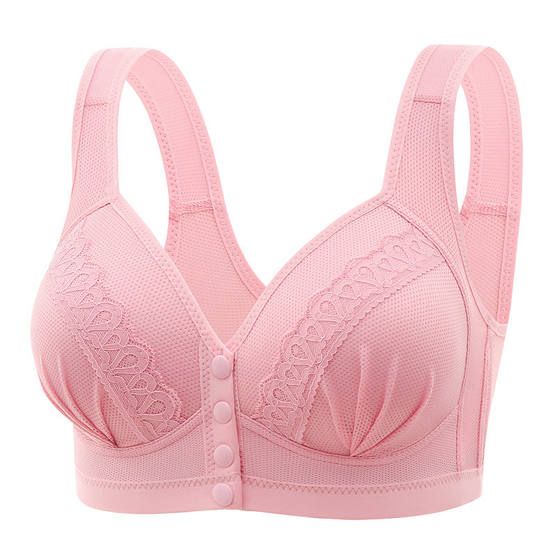 Elöl záródó lélegző pamut női melltartó| Playtex