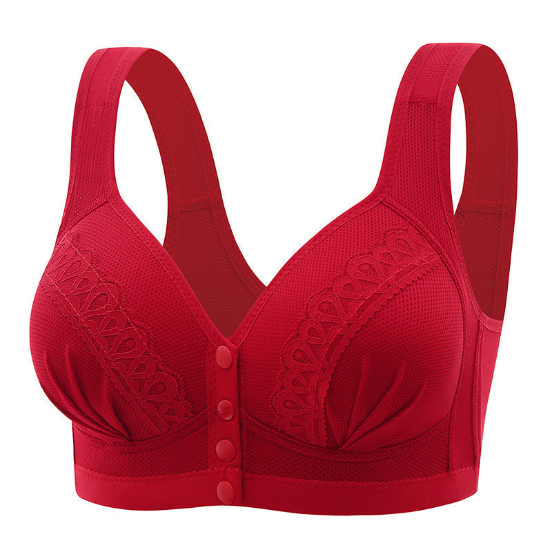 Elöl záródó lélegző pamut női melltartó| Playtex