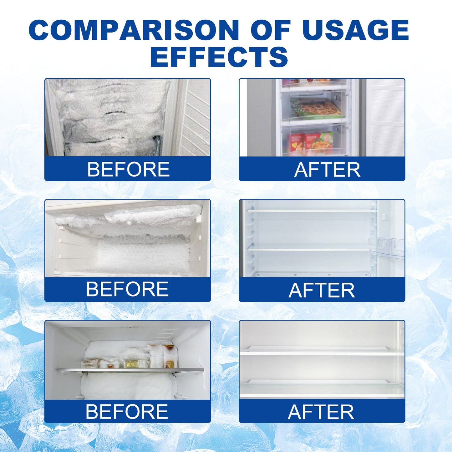 😛1 vásárol 1 ingyen kap❄️Búcsúzzon el a hűtőben lévő jégtől! Ez a leolvasztó szer 5 perc alatt megoldja a fagyási problémákat!
