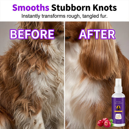 Kedvenced szőre összecsomósodik és nehezen fésülhető? 🐶🐱 Szőrkibontó spray kutyáknak és macskáknak