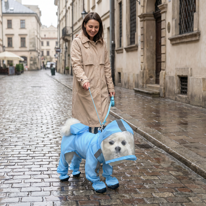 🐶 Esőkabátok kutyáknak – Védi a szőrt az esőtől és sártól minden sétán!