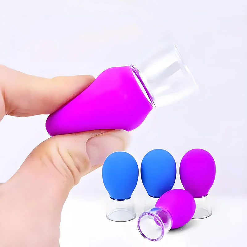 💆‍♀️✨ Üveg és szilikon vákuum-masszázs csészék – otthoni relaxáció és ápolás