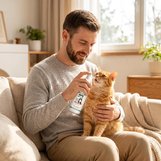 🔥1+1 akció🔥✨Aggódsz kedvenced fogkőjéért és büdös szájáért? 🐾🦷 Kíméletes szájápoló spray háziállatok számára